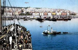 Alger - Port - Arrivee